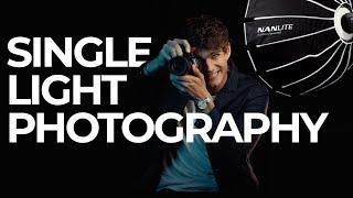 ONE Light - 5 Portrait Photography Setups [EASY] yet Stunning result]