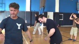 Systema Master Vladimir Vasiliev vs MMA Fighter Commentator Wolfman Heavy Strikes Punches!