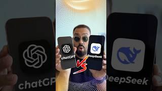 ChatGPT VS DeepSeek - Which Ai Tool is BETTER?  #SHORTS