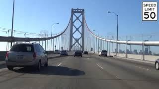 Crossing the Old San Francisco-Oakland Bay Bridge