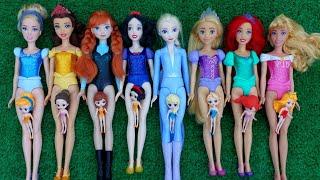 Disney Princess Doll Makeover ~ DIY Miniature Ideas for Barbie - Wig, Dress, Faceup, and More! DIY