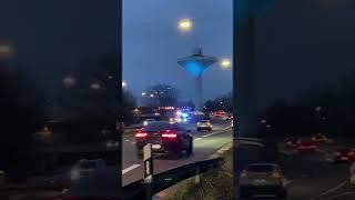 FuStrW der Polizei Wuppertal auf Einsatzfahrt #polizei #wuppertal #horn