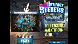 Artifact Seekers Doll Factory Walkthrough | FIVE-BN GAMES