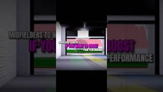Midfielders to watch to BOOST your performance! #prs #robloxfootball #midfielder #roblox