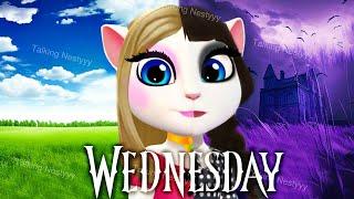 My Talking Angela 2 Into Wednesday Addams