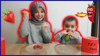 YED SHOW Eat What We Take From The Plate Challenge Game His Mother Becomes A Funny Child Video