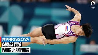 Carlos Yulo wins men's floor gold! | Paris Champions