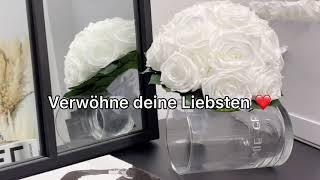 Echte Rosen, die nie verwelken!