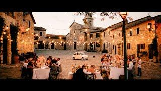 Destination Wedding Umbria: from New York to Titignano Castle near Orvieto