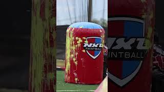 The most EPIC SLIDE! #paintball  #shorts