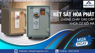 Két Sắt Mini Hòa Phát KS60D Khóa Cơ Đổi Mã Cánh Đúc Chống Cháy | Công Ty Két Sắt Hoà Phát