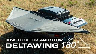 How To Setup and Stow Your 180 Degree Awning | Ironman 4x4