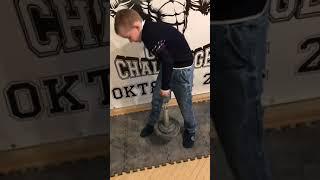 Anton Andreev, 10 y. o. - 1/2" Stirrup 13,4 kg / 29.5 lbs