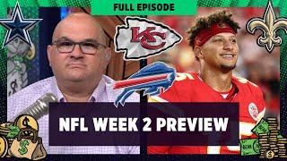 NFL Week 2 Preview: Cowboys vs Saints, Bengals vs Chiefs, Bills vs Dolphins & more