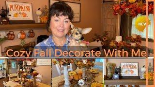 Fall 2022 Decorate With Me * Fall Decor Ideas * Cozy Fall Decorate With Me