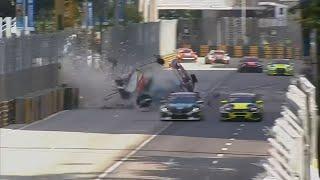 TCR Asia 2022. Race 2 Macau Grand Prix. Final Lap | Huge Crash