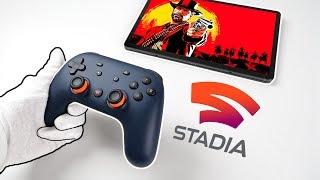 Google Stadia "Console" Unboxing - The Future of Gaming? (Gameplay Review + Controller)