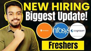 Swiggy, Infosys , Cognizant Urgent Hiring | Direct OFF Campus Drive For 2025, 2024, 2023 Batch | Job