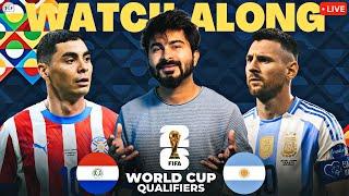 Paraguay v Argentina Live score | World Cup qualifiers 2026 LIVE Reactions & Watchalong