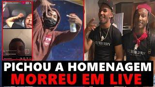 MORREU EM LIVE, PICHOU O MURAL DO NIPSEY HUSSLE