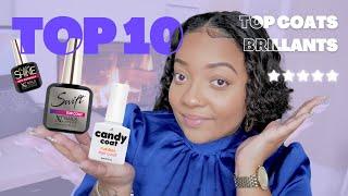 TOP 10 DE MES TOP COATS BRILLANTS FAVORIS !