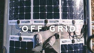 Tiny House Living: Off-Grid Airstream | 500 WATT Solar Install