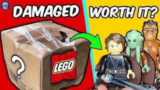 LEGO 60+ Minifigures Unboxing… BUT IT CAME DAMAGED!?!