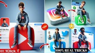 Trending Social Media Profile Name Photo Editing | 100% Viral  Insta Facebook Video Editing