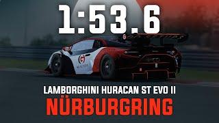 Nurburgring 1:53.6 - Lamborghini Huracan ST EVO II - GO Setups | ACC 1.10.2