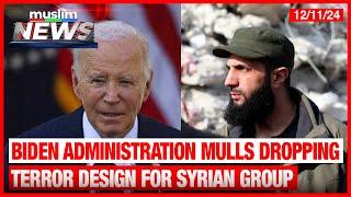 Biden Administration Mulls Dropping Terror Design For Syrian Group