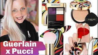 Guerlain x Pucci | Guerlain and Pucci Makeup Collection 2024 Fall | Guerlain Pucci Swatches