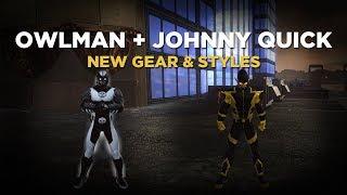 DCUO Earth 3 | New Gear CR 224 | Owlman + Johnny Quick Styles | Test Server