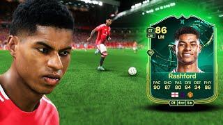 86 PITCH PREDATOR EVOLUTION RASHFORD PLAYER REVIEW | FC 25 ULTIMATE TEAM