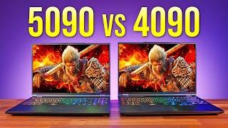 Is This a Joke? 5090 vs 4090 Laptop Comparison in 25 Games