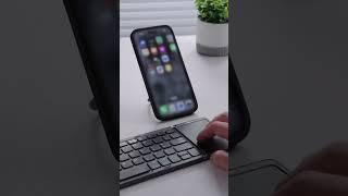 "Best Portable Bluetooth Folding Keyboard! Ultra Slim & Pocket-Sized  For iOS, Android & Windows!"