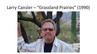 Larry Cansler - "Grassland Prairies" (1990)