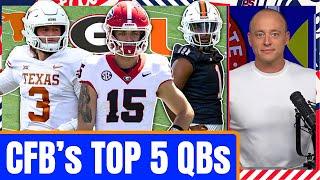 Josh Pate's Top 5 College Football QBs - 2024 Kickoff Edition