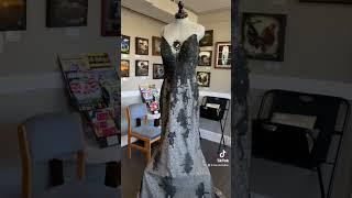 Wedding Dress Reveal - custom dye job alterations couture