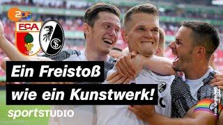 FC Augsburg – SC Freiburg Highlights | 1. Bundesliga, 1. Spieltag 2022/23 | sportstudio