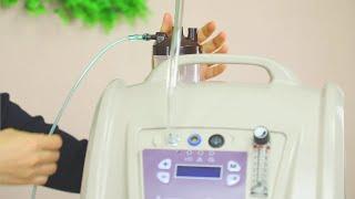 how to use the oxygen concentrator?