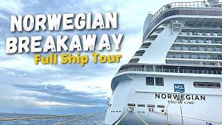 Norwegian Breakaway Cruise Ship Full Tour & Review 2024 (Top Cruise Tips & Best Spots Revealed!)