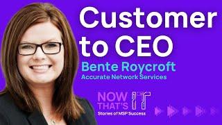 Customer to CEO: Bente Roycroft on Transforming Accurate Network for Growth