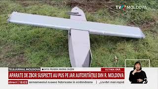 Două aparate de zbor suspecte au fost găsite, astăzi, în două localități din Republica Moldova