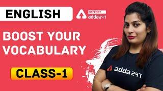 English Vocabulary For Defence Exams | English | Boost Your Vocabulary #1