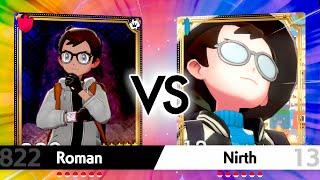 Roman VS Nirth - Nirtheart (Discord) - Pokémon Sword & Shield