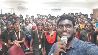 Motivation talk at JPR SRR college by Laven Lokesh Barani