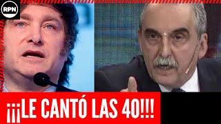 MORENO  ECHÓ POR TIERRA LOS DICHOS DE MILEI: “LO DEL SUPERÁVIT FISCAL ES FALSO”