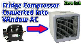 Homemade Air Conditioner From Old Fridge