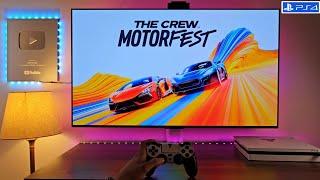 The Crew Motorfest PS4 Slim looks Amazing on 4K OLED TV