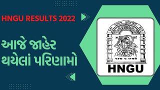 HNGU Results Declared Today • HNGU Results 2022 @HNGUStudyPoint